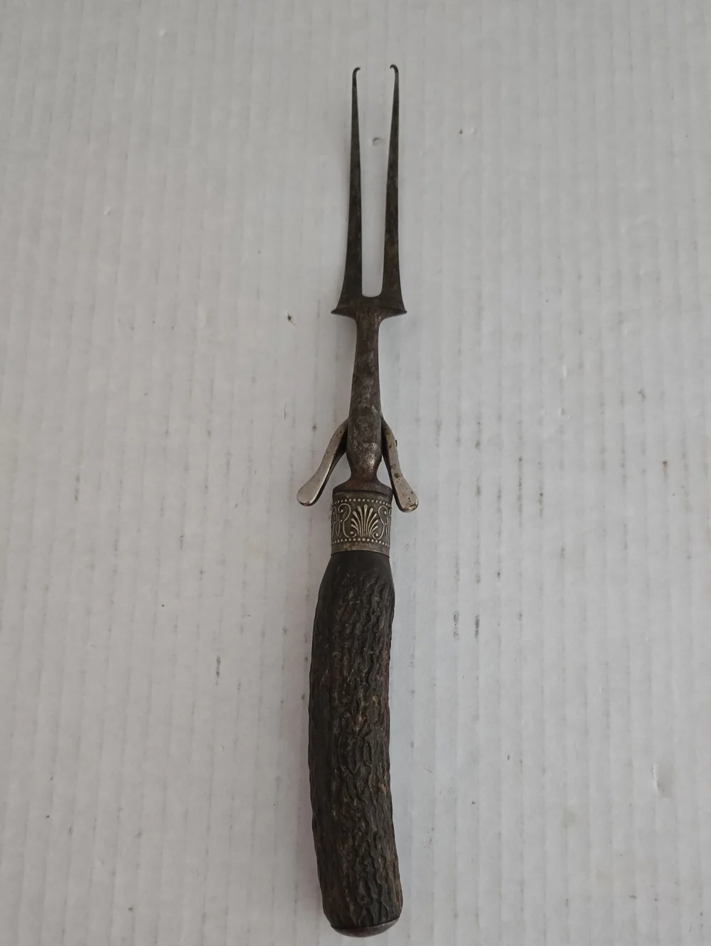 Vintage Horn/Antler Meat Carving Fork